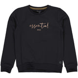 LEVV - Donkergrijze sweater 'essential soul'