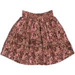 LEVV - Rok met bruin/roze vlekkenprint