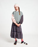 American Outfitters - Oudgroene colorblock sweater