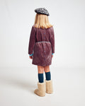 American Outfitters - Gestreept velvet jurkje