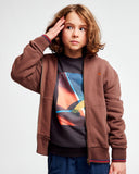 American Outfitters - Donkergrijze sweater met skateboard