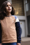 LEVV - Camelkleurige sweater