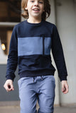 LEVV - Donkerblauwe sweater