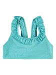 Name it - Blauwe bikini met franjes aan de bandjes