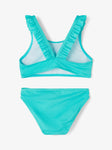 Name it - Blauwe bikini met franjes aan de bandjes