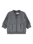 Name it - Donkergrijs vest met ritssluiting
