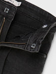 Name it - Zwarte jeansbroek met wijde pijpen
