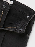 Name it - Zwarte jeansbroek met wijde pijpen