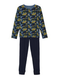 Name It - Donkerblauwe pyjama met wilde dieren