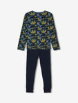 Name It - Donkerblauwe pyjama met wilde dieren