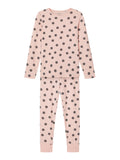 Name It - Roze pyjama met stippen