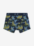 Name it - 2 donkerblauwe boxershorts (met wilde dieren)