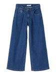 Name it - Blauwe jeansbroek met wijde pijpen