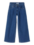 Name it - Blauwe jeansbroek met wijde pijpen