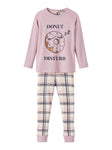 Name it - Roze pyjama met donut