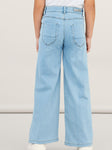 Name it - Lichtblauwe wijde broek