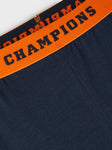 Name it - Donkerblauwe pyjama met basketprint