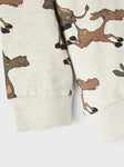 Name it - Beige sweater met ezels