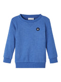 Name it - Blauwe trui met aanhalingsteken
