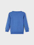 Name it - Blauwe trui met aanhalingsteken