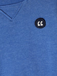 Name it - Blauwe trui met aanhalingsteken