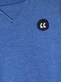 Name it - Blauwe trui met aanhalingsteken