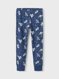 Name it - Donkerblauwe pyjama met raketten
