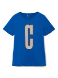 Name it - Blauwe T-shirt met 'C'