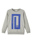 Name it - Grijze sweater met FIFA opdruk