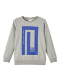 Name it - Grijze sweater met FIFA opdruk