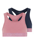 Name it - 2 roze/zwart tops