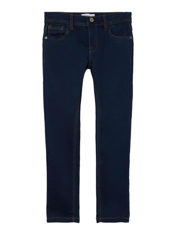 Name it - Donkerblauwe jeansbroek