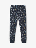 Name it - Donkerblauwe pyjama met ruimteprint