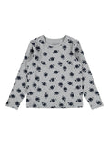 Name it - Donkerblauwe pyjama met rugbyballen