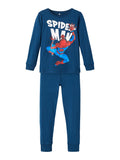 Name it - Blauwe pyjama met spiderman