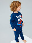 Name it - Blauwe pyjama met spiderman
