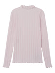 Name it - Lichtroze T-shirt met lange mouwen