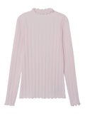 Name it - Lichtroze T-shirt met lange mouwen