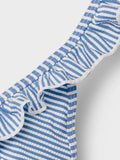 Name it - Blauw/wit gestreepte bikini