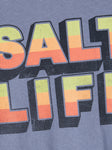 Name it - Blauw T-shirt 'salt life'