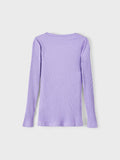 Name it - Lila T-shirt met lange mouwen