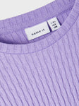 Name it - Lila T-shirt met lange mouwen