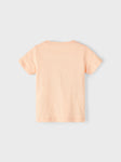 Name it - Zalmkleurige T-shirt met een ijsje
