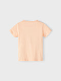 Name it - Zalmkleurige T-shirt met een ijsje