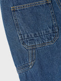 Name it - Donkerblauwe baggy jeansbroek