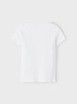Name it - Wit T-shirt met zeemeermin
