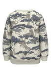 Name it - Grijze sweater met jungle print
