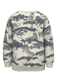 Name it - Grijze sweater met jungle print