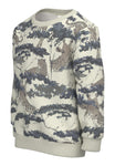 Name it - Grijze sweater met jungle print