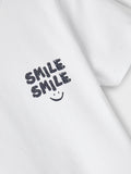 Name it - Witte T-shirt 'smile'